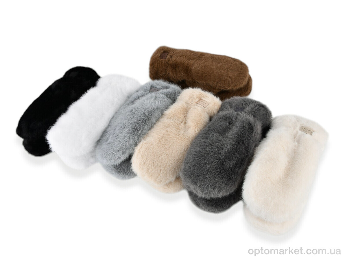 Купить Рукавиці жіночі M1-3 норка mix Number one мікс, фото 1