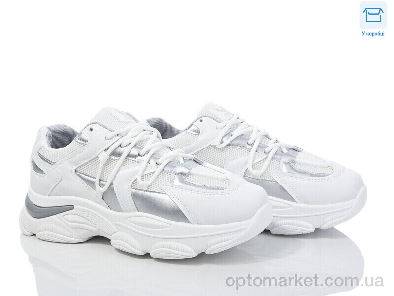 Купить Кросівки жіночі M1 white-silver M-Style білий, фото 1