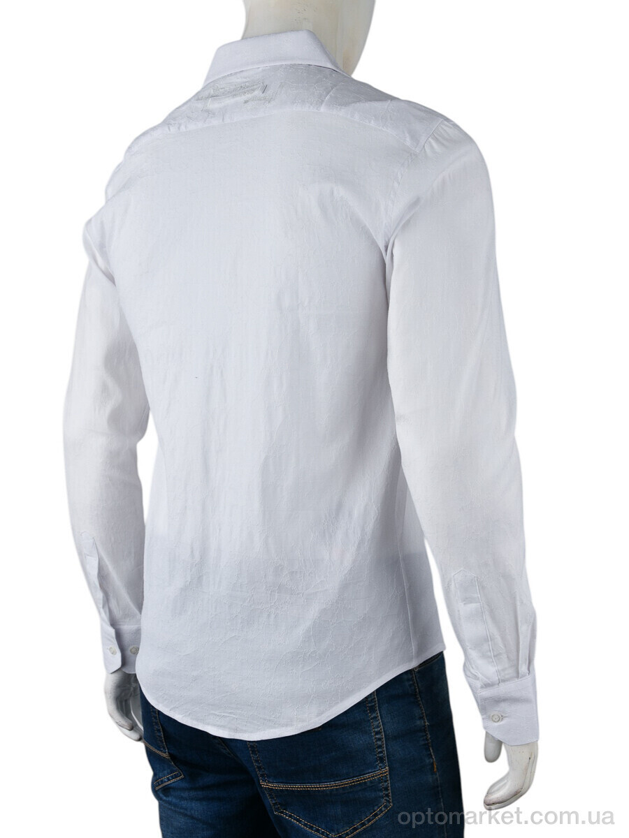 Купить Сорочка чоловічі M1007 (12178) white Bendu білий, фото 2