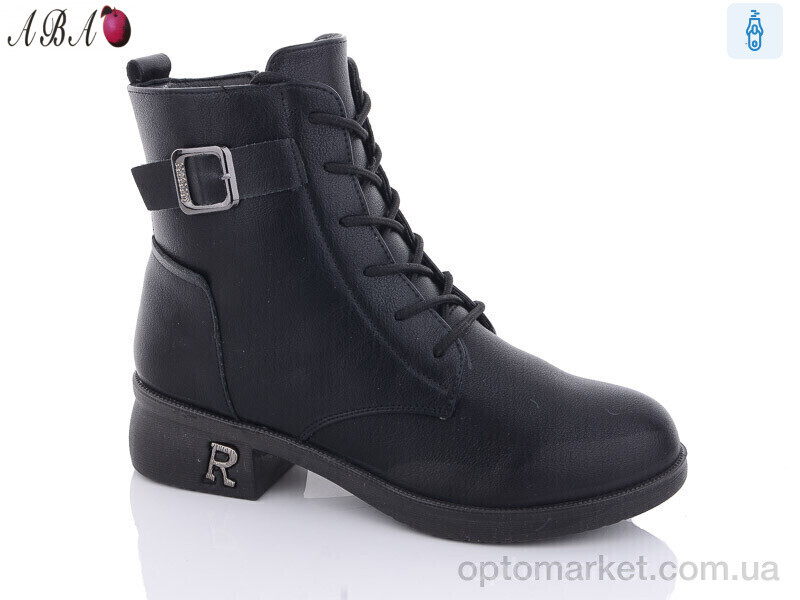 Купить Черевики жіночі M10 Aba чорний, фото 1
