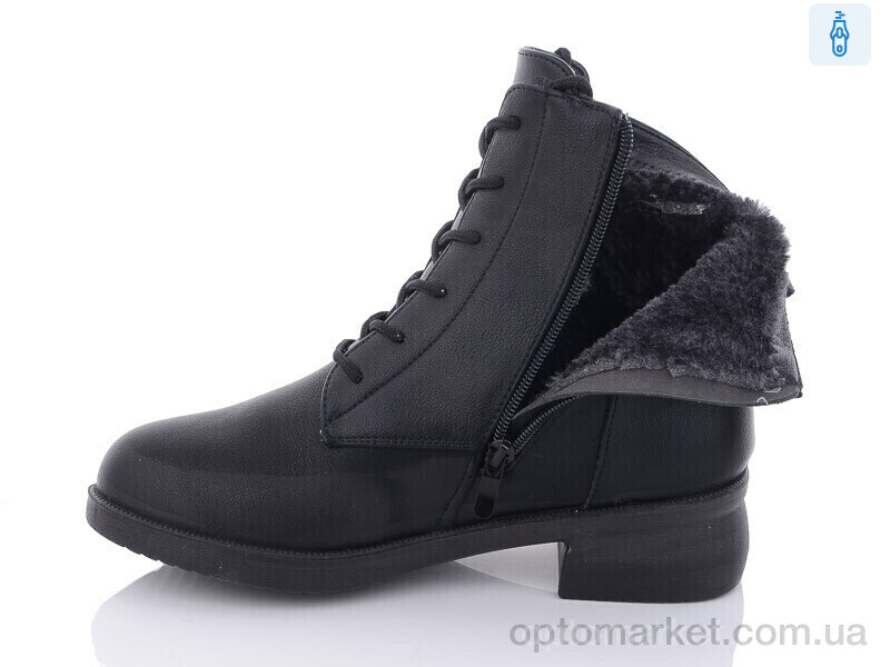 Купить Черевики жіночі M10 Ok Shoes чорний, фото 2