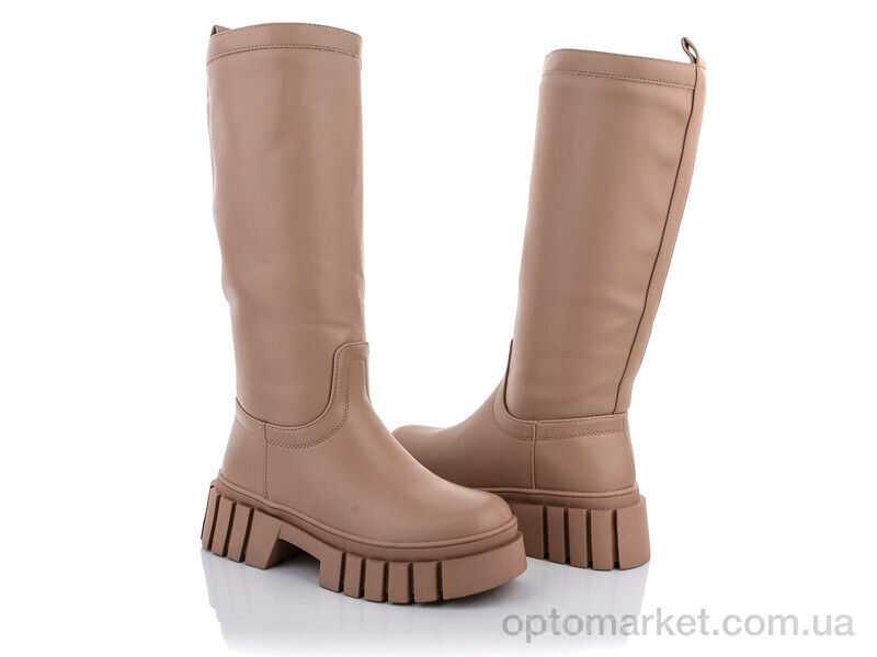 Купить Чоботи жіночі M10(E8295)-2 apricot Violeta only one бежевий, фото 1