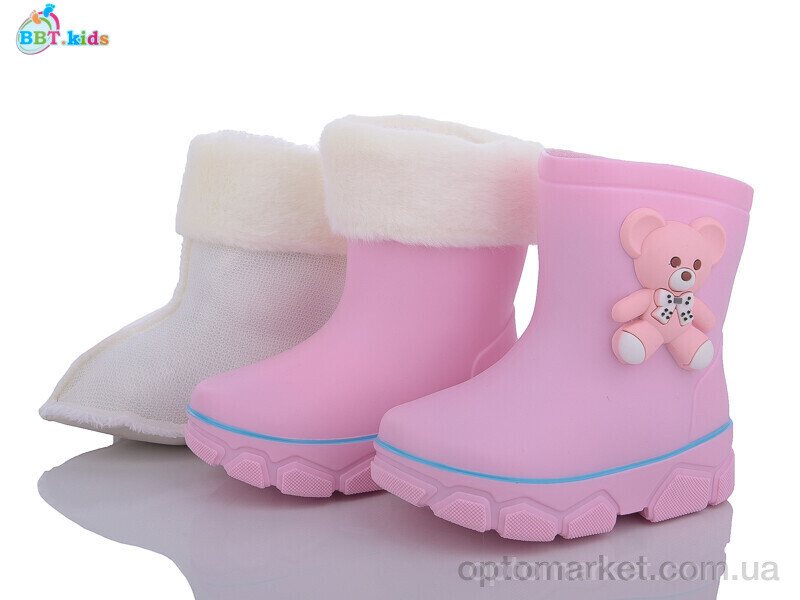 Купить Гумове взуття дитячі M112-1 bbt.kids рожевий, фото 1