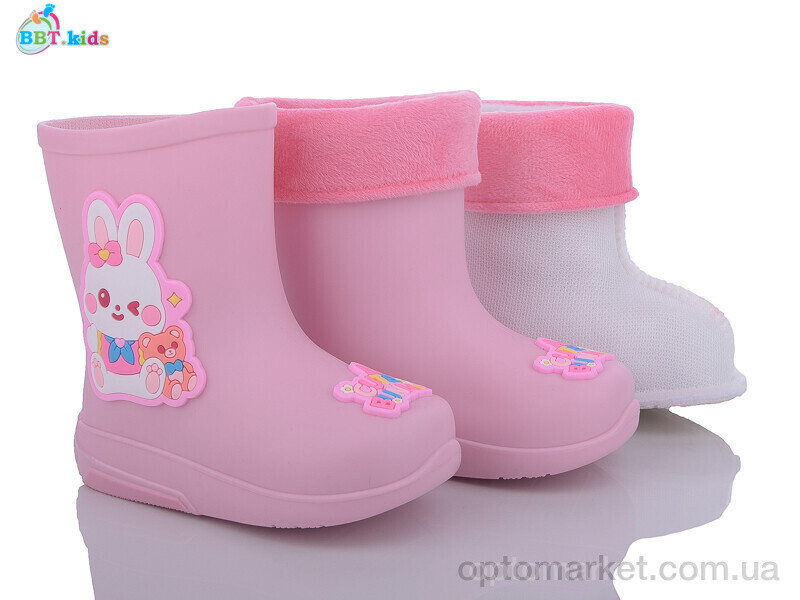 Купить Гумове взуття дитячі M113-6 bbt.kids рожевий, фото 1