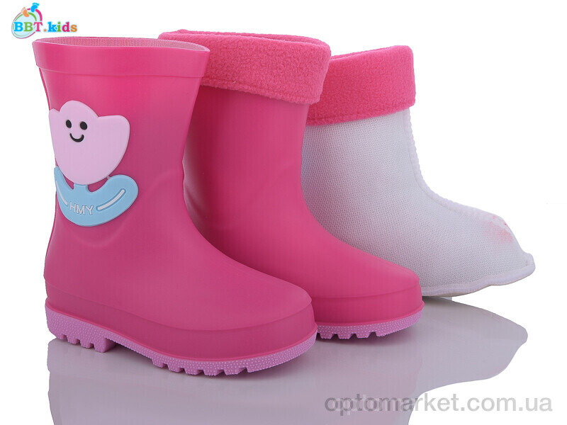 Купить Гумове взуття дитячі M114-3 bbt.kids рожевий, фото 1