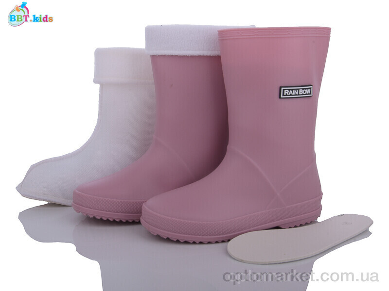 Купить Гумове взуття дитячі M116-6 bbt.kids рожевий, фото 1