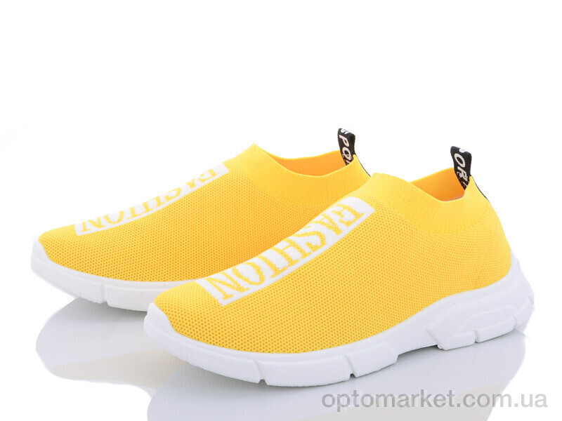 Купить Кросівки жіночі M12-5 Fuguiyun жовтий, фото 1