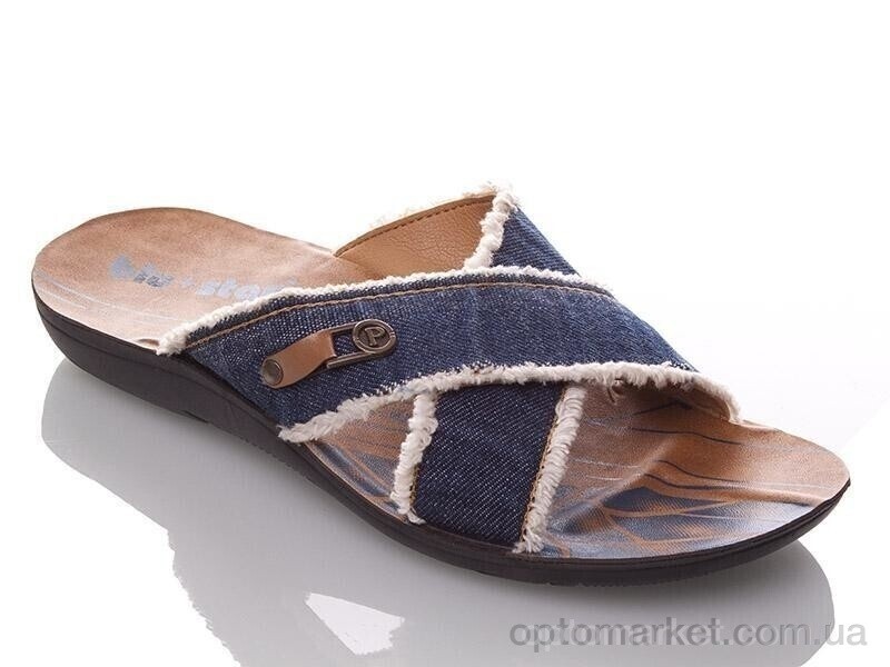 Купить Шльопанці чоловічі M121 Demur синій, фото 1