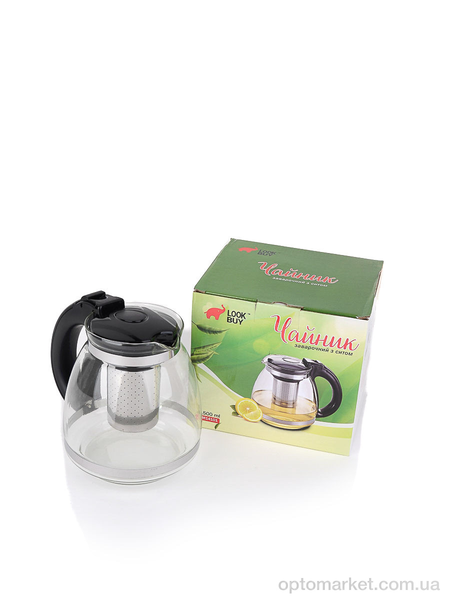 Купить Кухонне приладдя M14101 Чайник заварочниз сітом 1,5л LOOK&BUY, фото 1