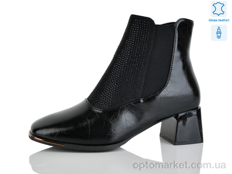 Купить Черевики жіночі M1605-2 Yimeili чорний, фото 1