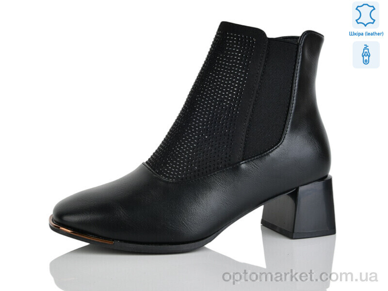 Купить Черевики жіночі M1605-5 Yimeili чорний, фото 1