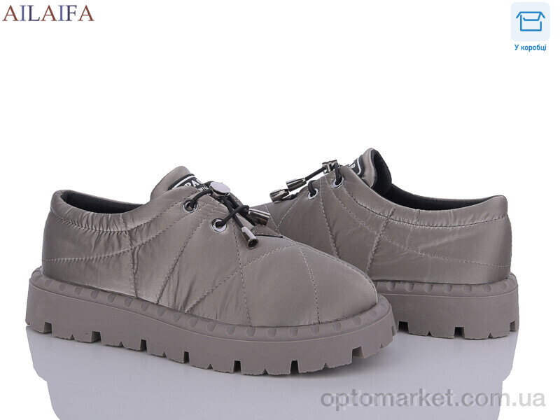 Купить Туфлі жіночі M18-3 Aelida сірий, фото 1