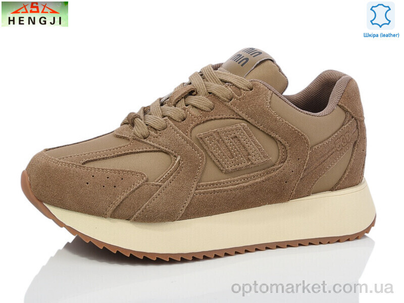 Купить Кросівки жіночі M2-2 Hengji коричневий, фото 1