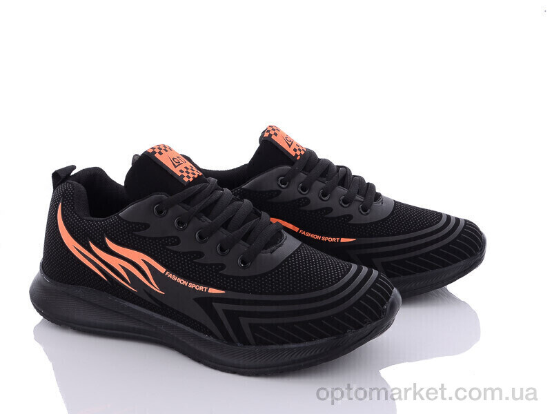 Купить Кросівки чоловічі M201 black-orange LQD чорний, фото 1