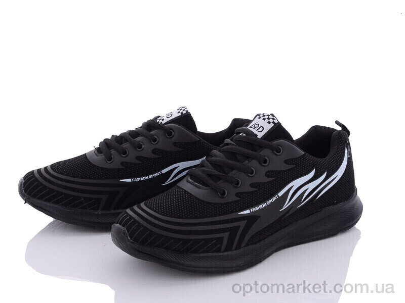 Купить Кросівки чоловічі M201 black-white LQD чорний, фото 1