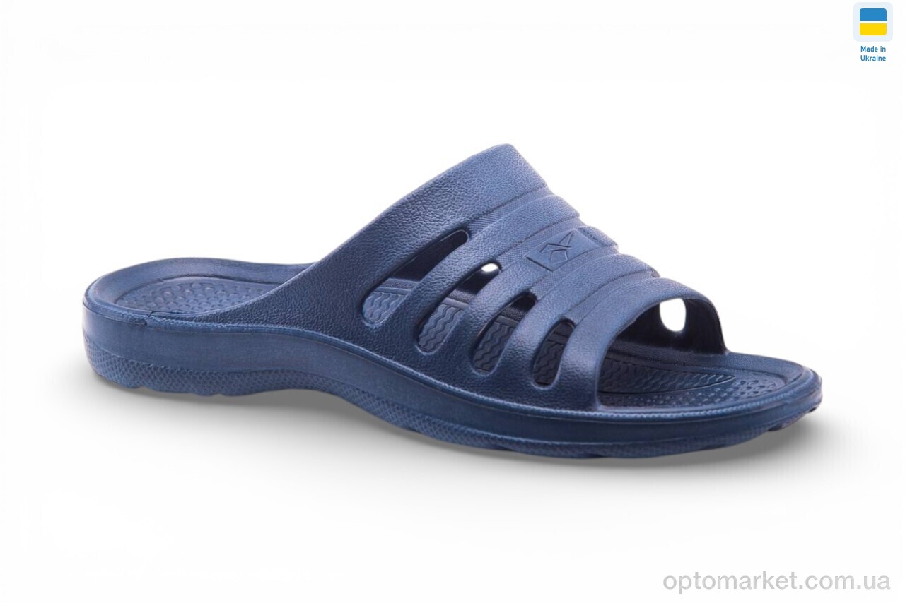 Купить Шльопанці чоловічі M201 крабік синій Olimp синій, фото 1