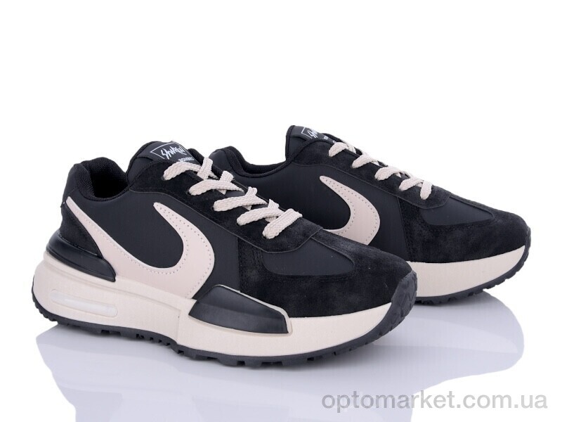 Купить Кросівки жіночі M2011-2 Ok Shoes чорний, фото 1