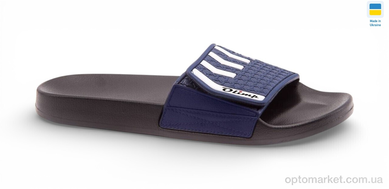 Купить Шльопанці чоловічі M211 синій Olimp синій, фото 1