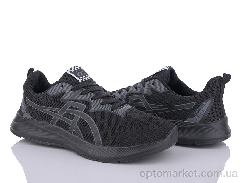 Купить Кросівки чоловічі M227-2 LQD чорний, фото 1