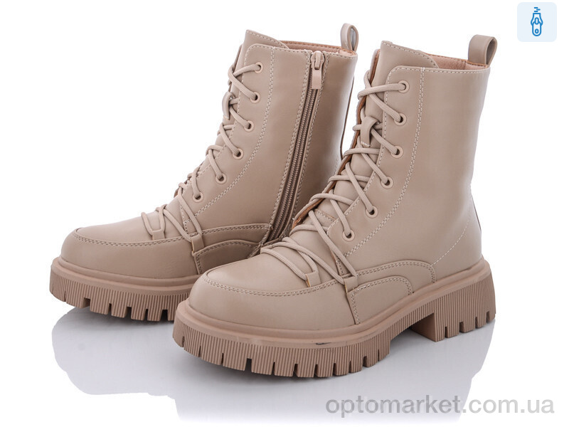Купить Черевики жіночі M22(M8242)-9 khaki Violeta only one бежевий, фото 1