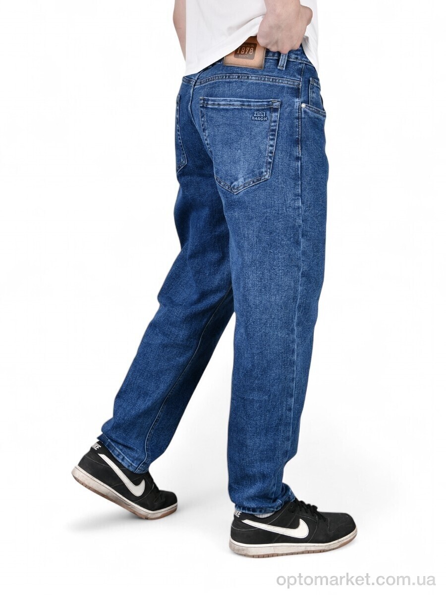 Купить Джинси чоловічі M2309 MOM Baronjns синій, фото 4