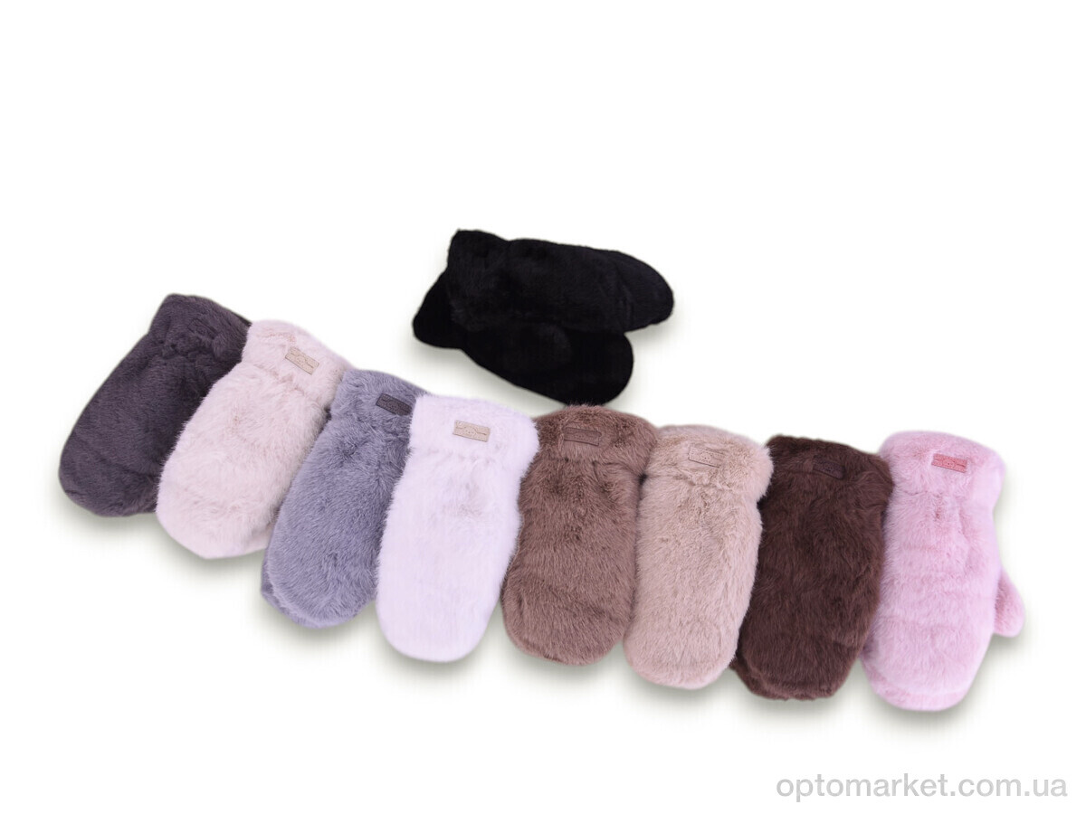 Купить Рукавиці дитячі M24-63 (норка) mix Number one мікс, фото 1