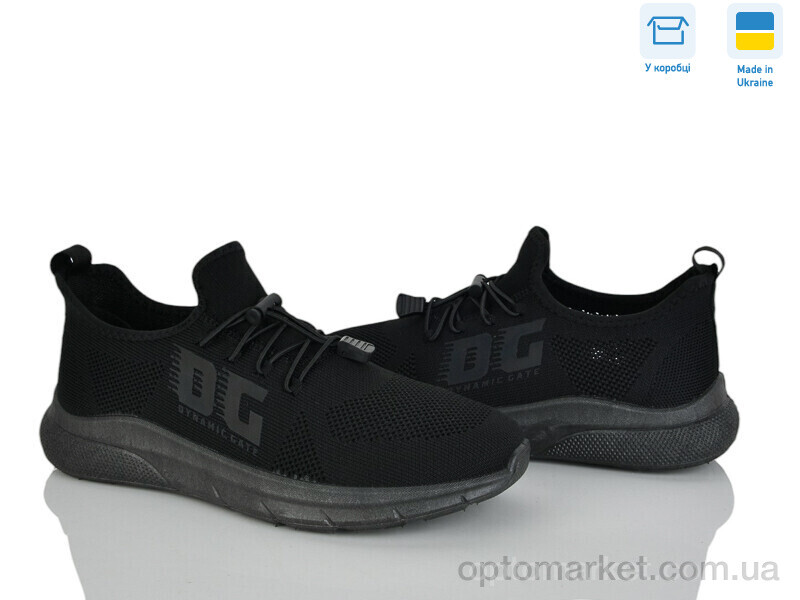Купить Кросівки чоловічі M25-02 чорний Dago чорний, фото 1