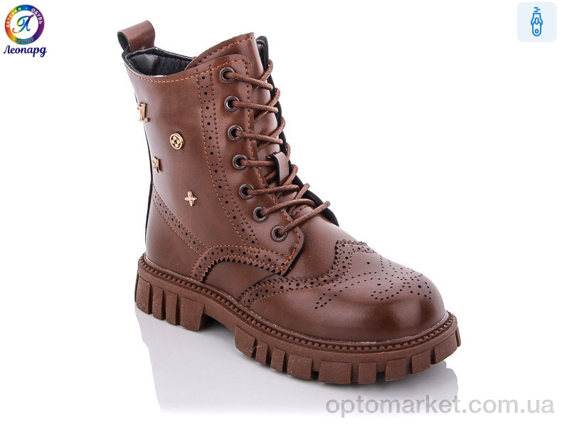 Купить Черевики дитячі M28-28 brown Леопард коричневий, фото 1