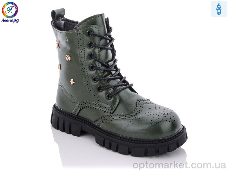 Купить Черевики дитячі M28-28 green Леопард зелений, фото 1