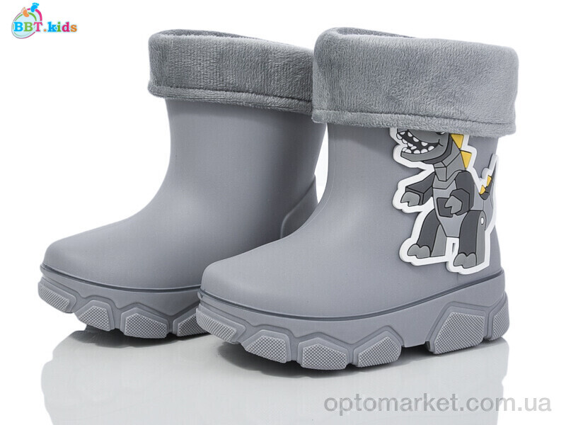 Купить Гумове взуття дитячі M287-5 BBT сірий, фото 1