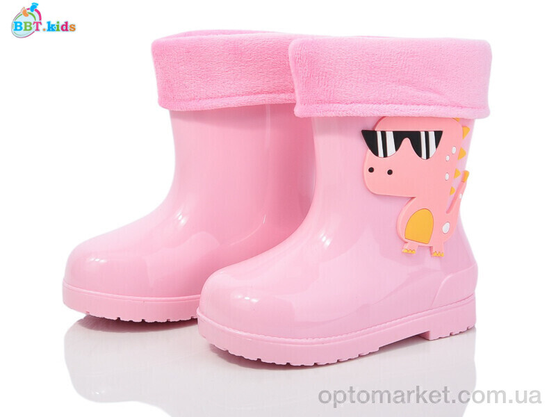 Купить Гумове взуття дитячі M292-2 BBT рожевий, фото 1