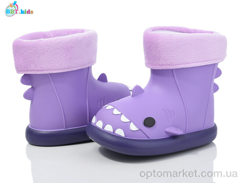 Купить Гумове взуття дитячі M293-7 BBT фіолетовий, фото 1