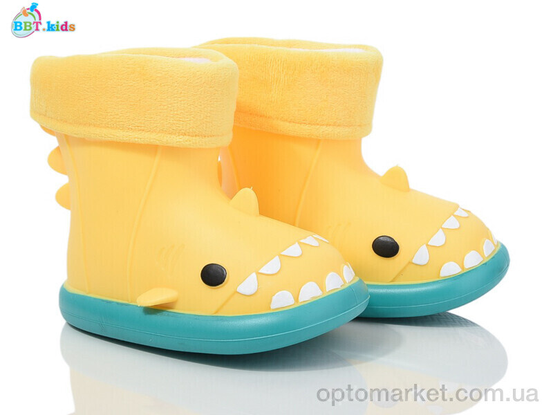 Купить Гумове взуття дитячі M293-9 BBT жовтий, фото 1