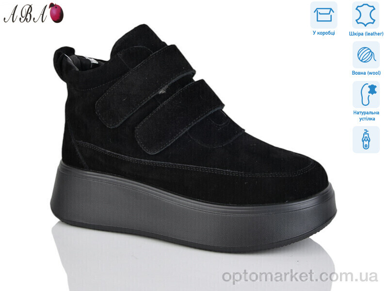 Купить Черевики жіночі M2ABA81-6 Hengji чорний, фото 1