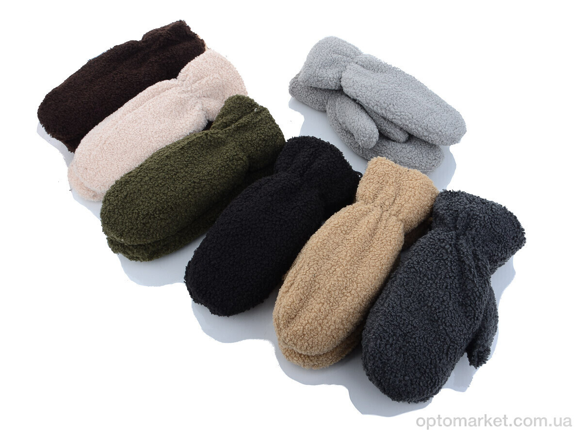 Купить Рукавиці дитячі M3 барашек-хутро mix RuBi мікс, фото 1