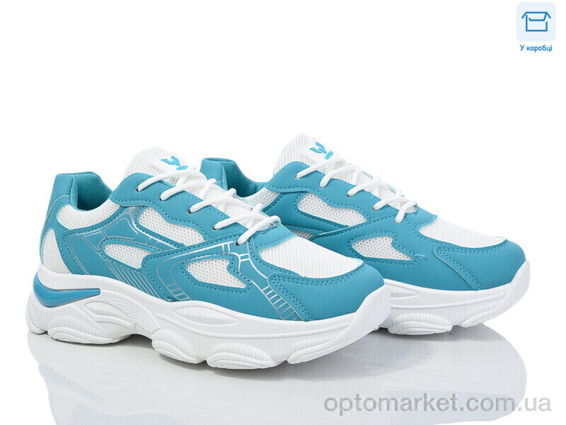 Купить Кросівки жіночі M3 white-green M-Style зелений, фото 1