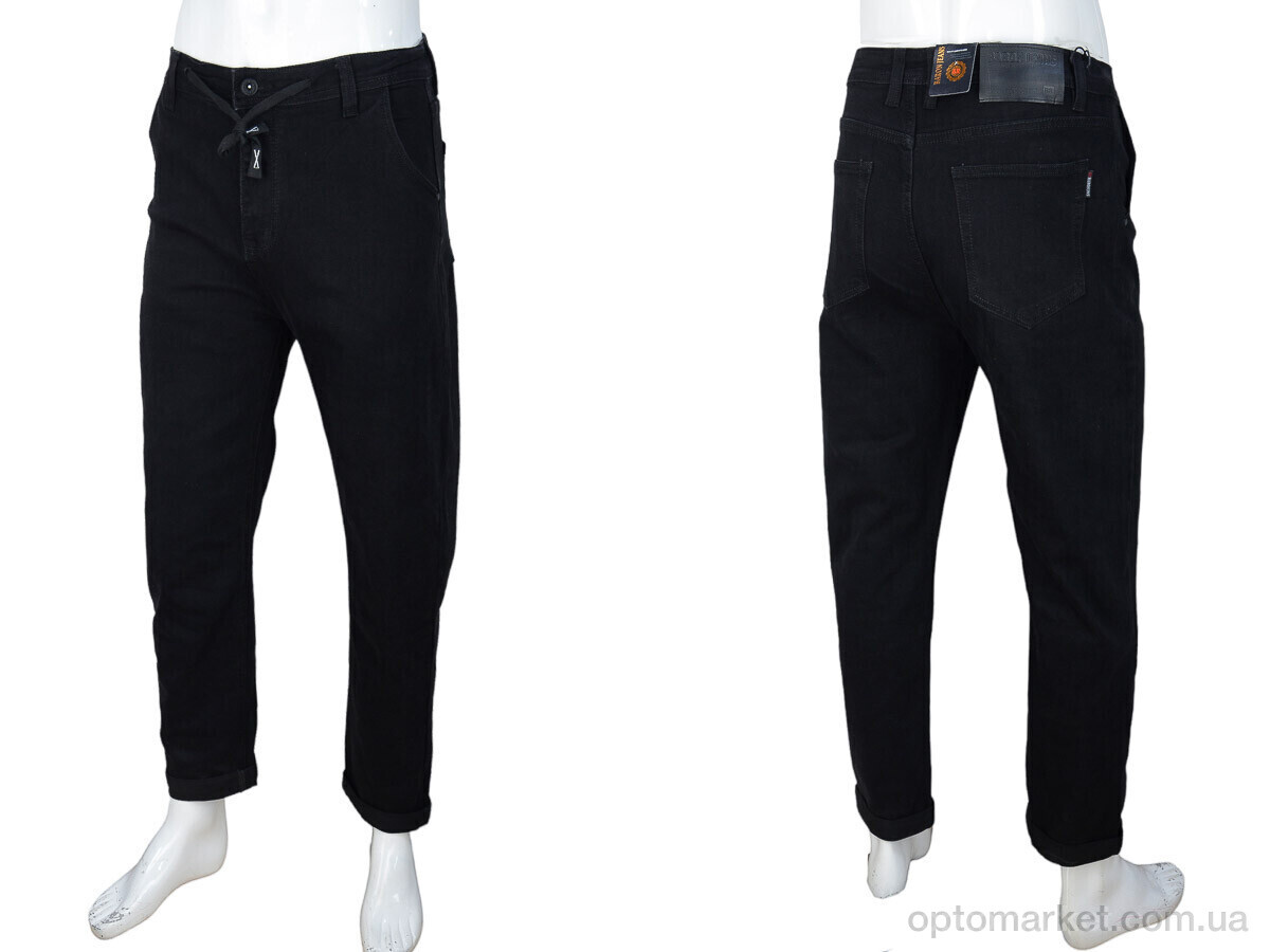 Купить Джинси чоловічі M301-1 black Baron чорний, фото 3