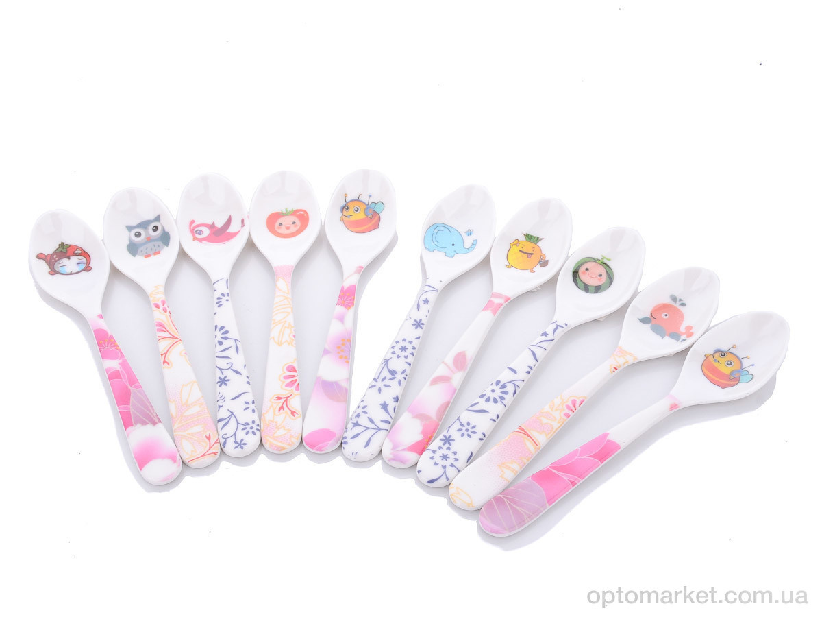 Купить Кухонне приладдя M30114 mix Ложка з меламіну 16см LOOK&BUY, фото 1