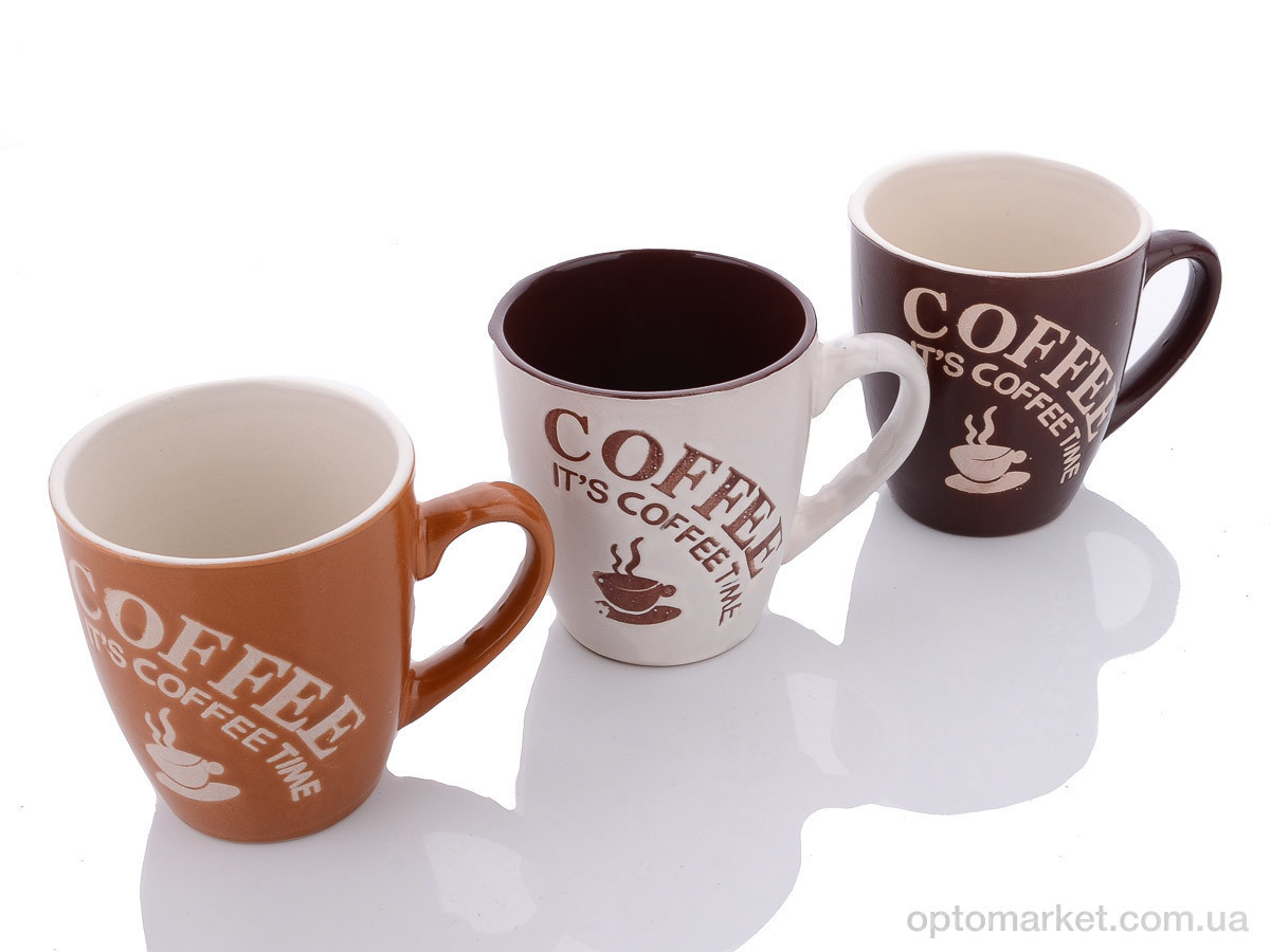 Купить Кухонне приладдя M30500 mix Кружка керамічна 7,5x8,7см LOOK&BUY мікс, фото 1