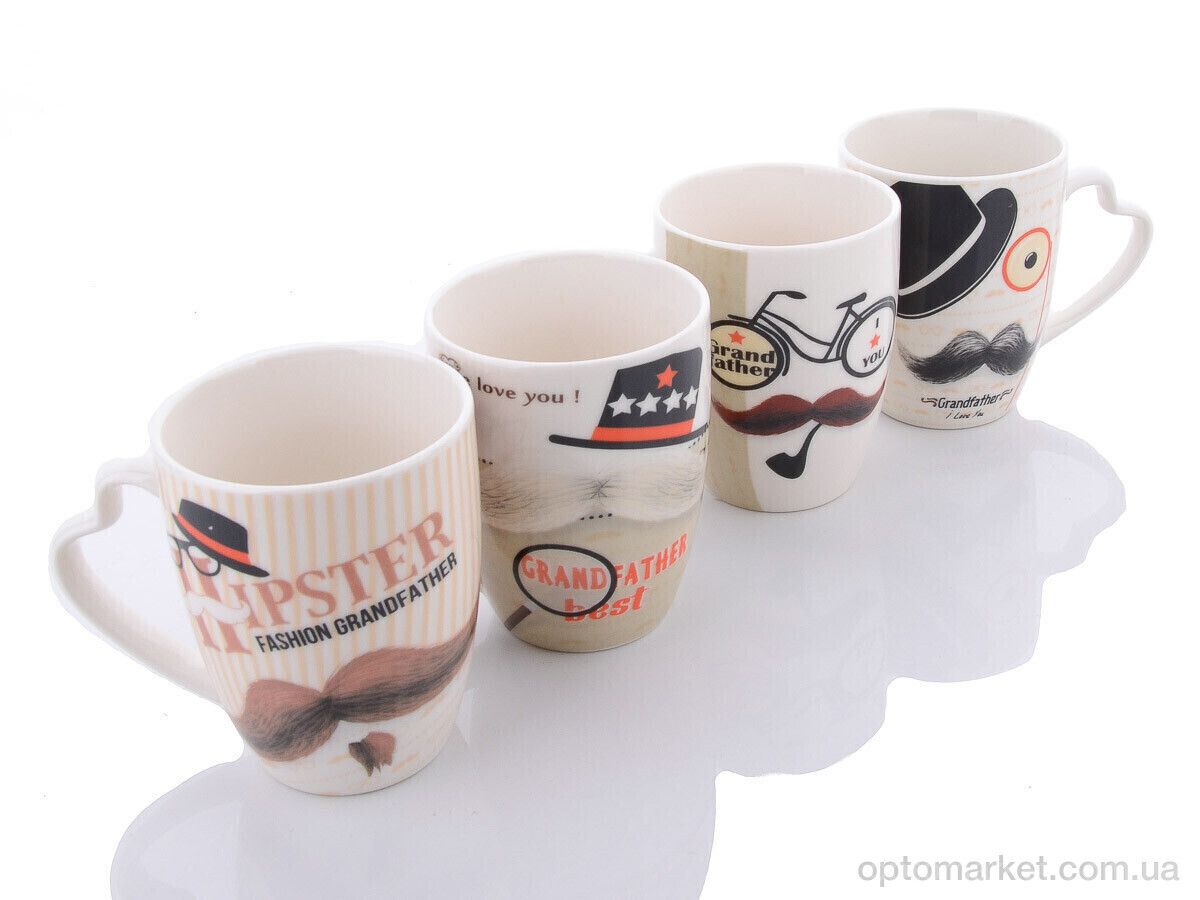 Купить Кухонне приладдя M30530 mix Кружка керамічна 8.3х10.5см LOOK&BUY, фото 1