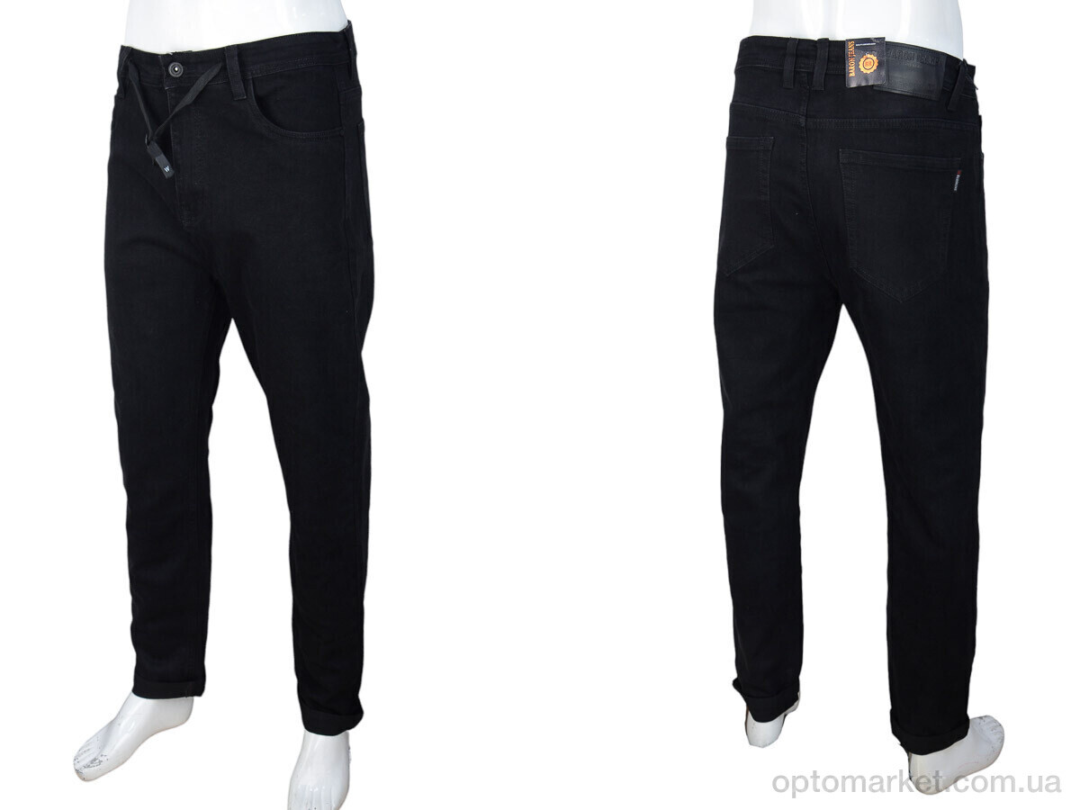 Купить Джинси чоловічі M310-2 black Baron чорний, фото 3