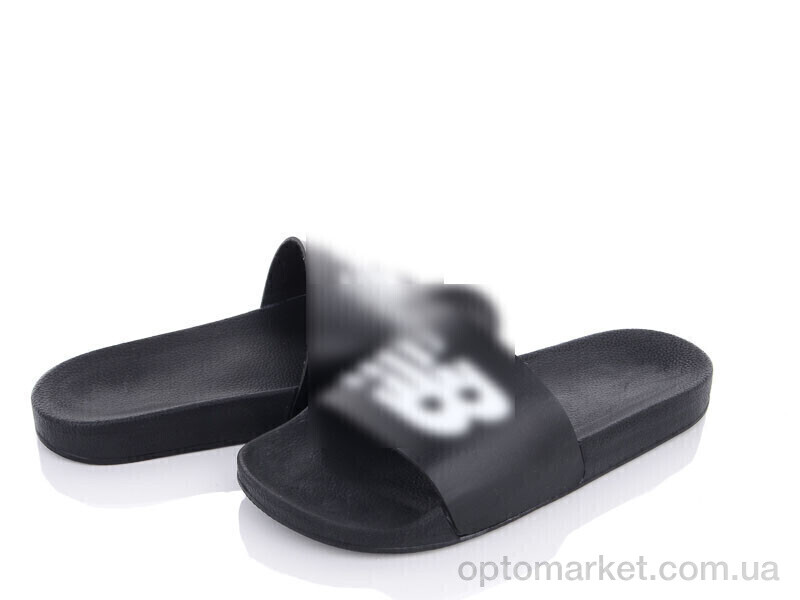 Купить Шльопанці чоловічі M350-1 N.w balance чорний, фото 1