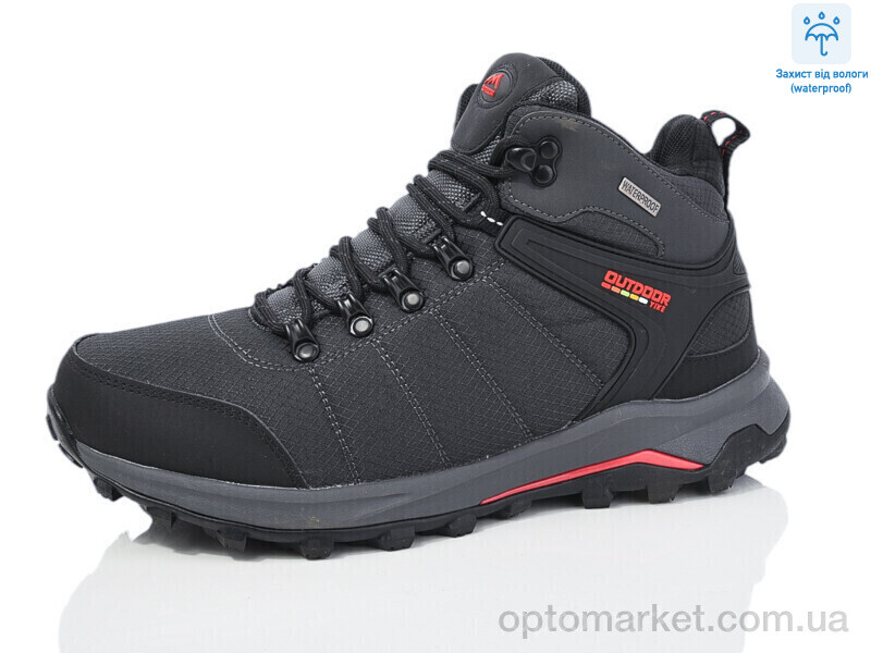 Купить Черевики чоловічі M369-2 Yike сірий, фото 1