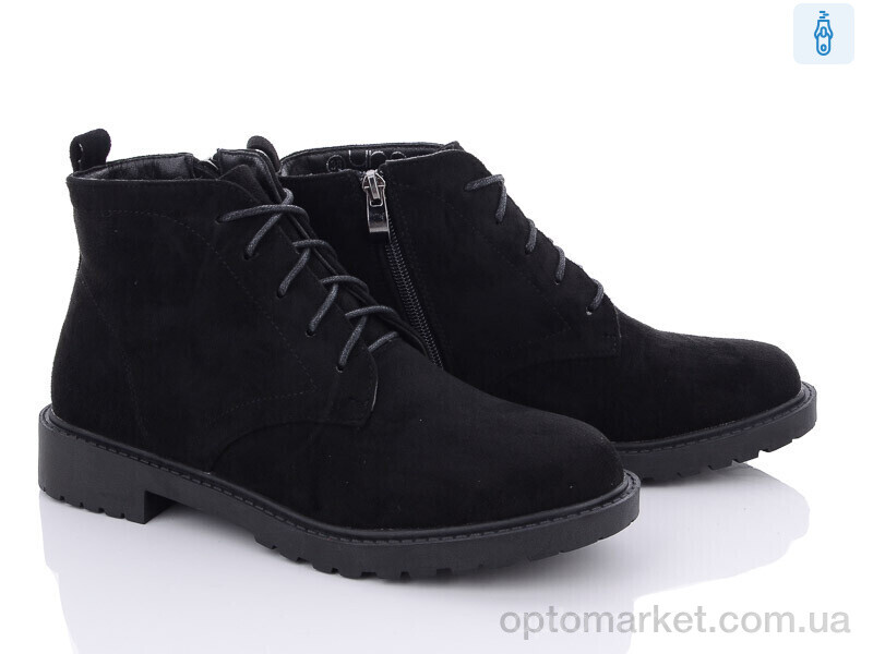 Купить Черевики жіночі M4-2 Uno shoes чорний, фото 1