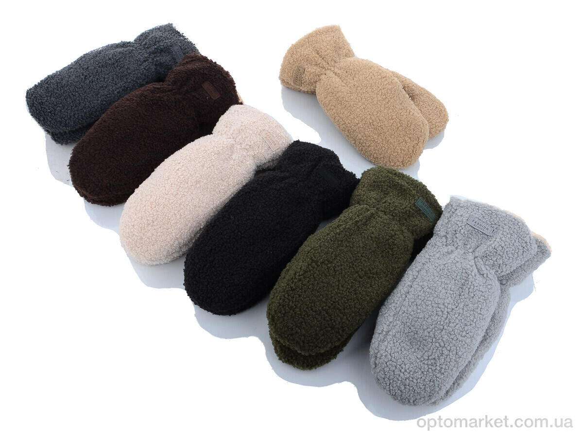 Купить Рукавиці дитячі M4 барашек-хутро mix RuBi мікс, фото 1