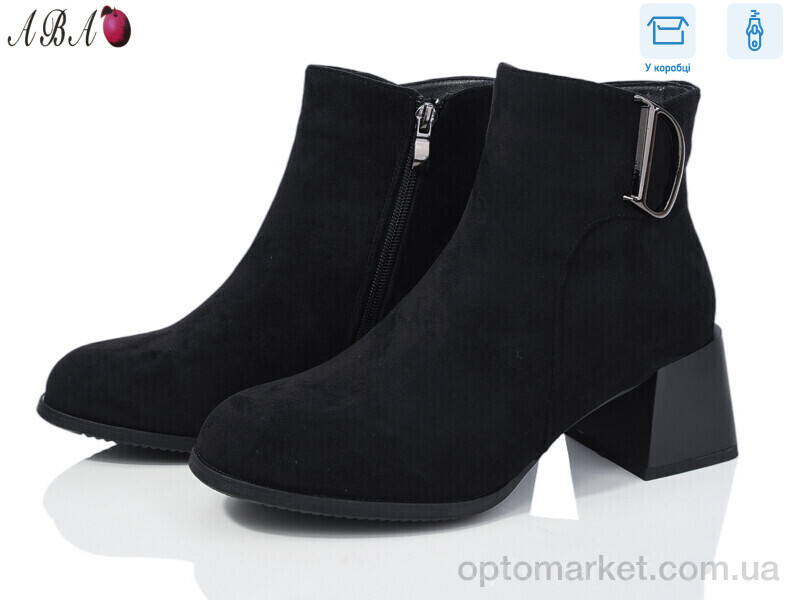 Купить Черевики жіночі M4ABA4-1 L&M чорний, фото 1