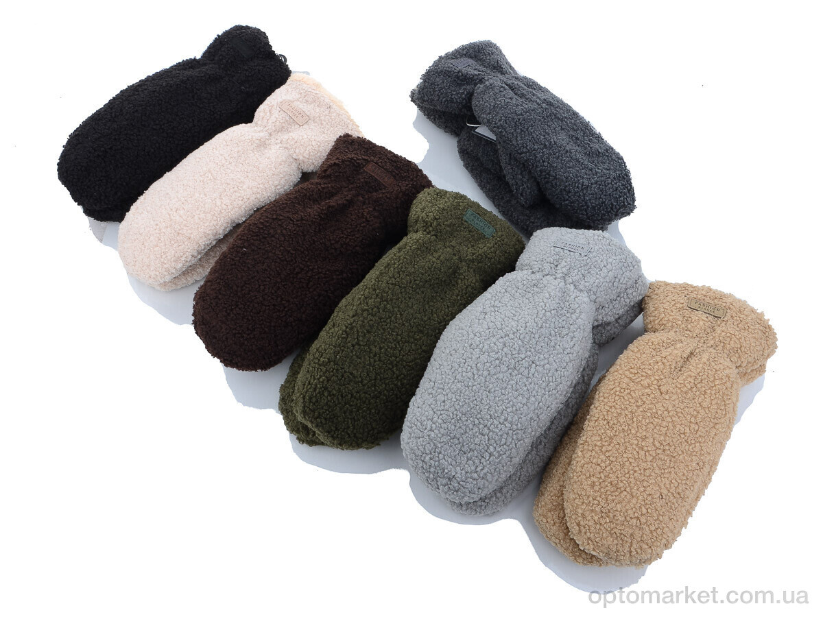 Купить Рукавиці дитячі M5 барашек-хутро mix RuBi мікс, фото 1