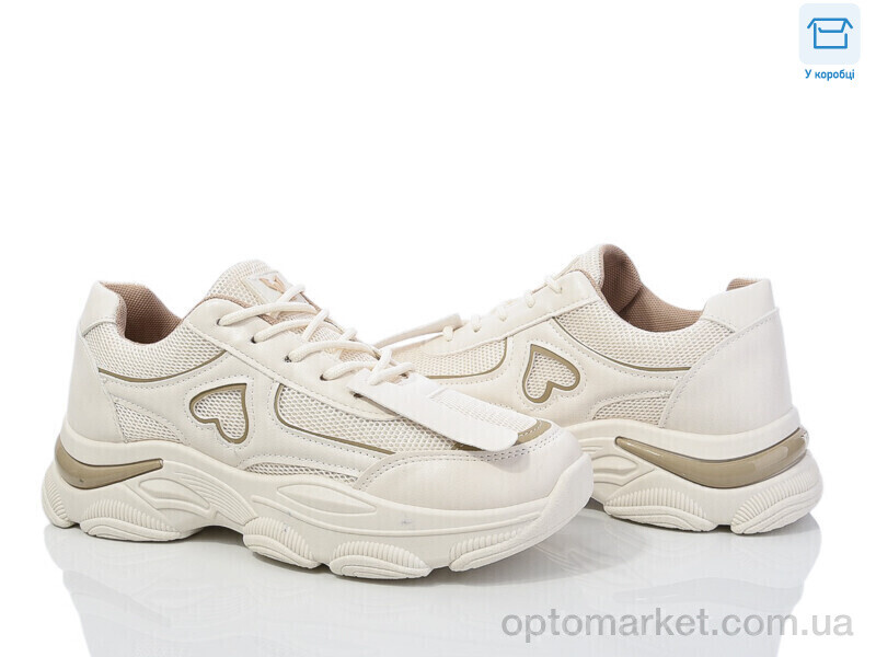 Купить Кросівки жіночі M5 beige-khaki M-Style бежевий, фото 1