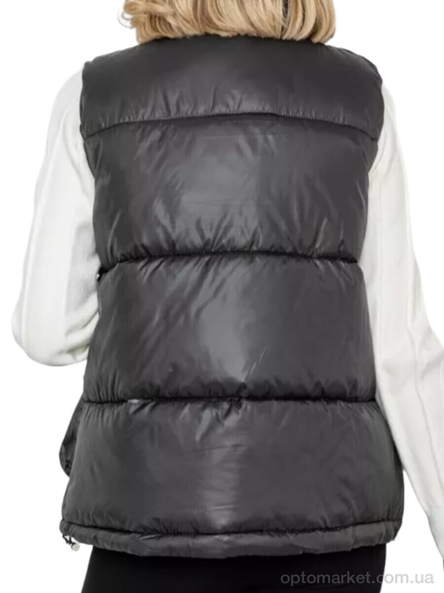Купить Жилетка жіночі M533 black AGER чорний, фото 4