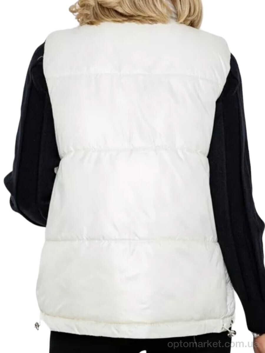 Купить Жилетка жіночі M533 white AGER білий, фото 4